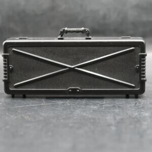 Chap Mei Action Figure Accessory Case Black Plastic Vintage